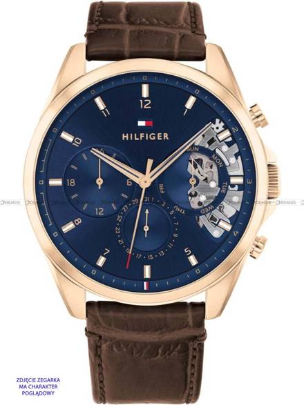 Pasek skórzany do zegarka Tommy Hilfiger 1710453 - 22 mm